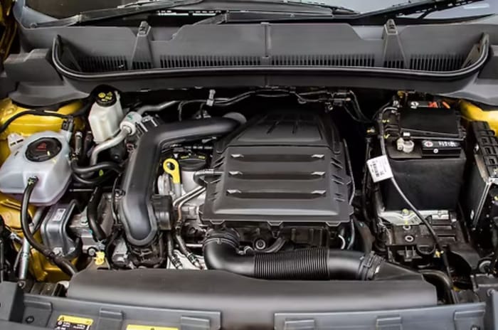 Volkswagen Taigun facelift spied testing for the first time